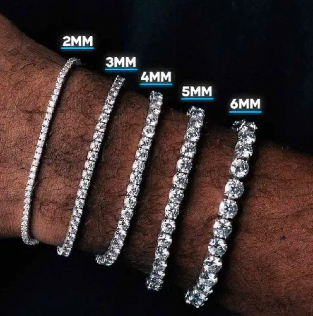 Moissanite Tennis Beacelet