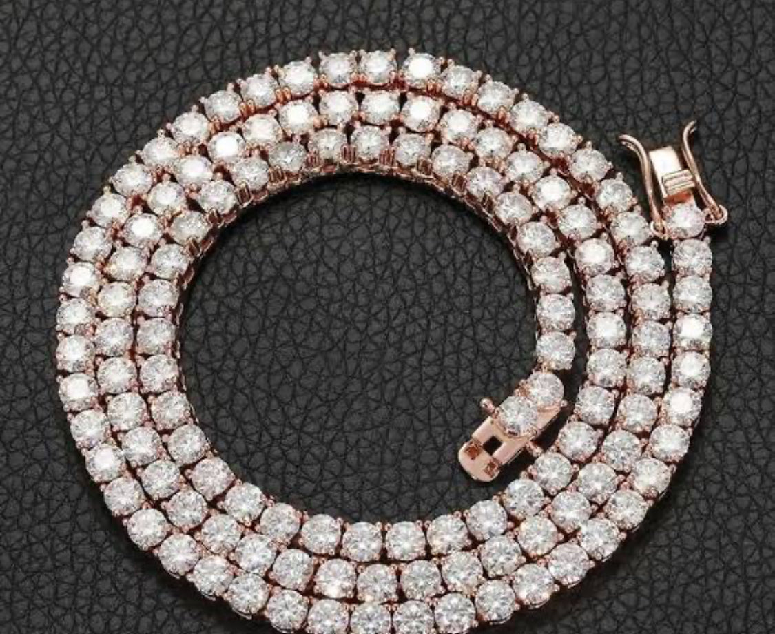 Moissanite Tennis Chain