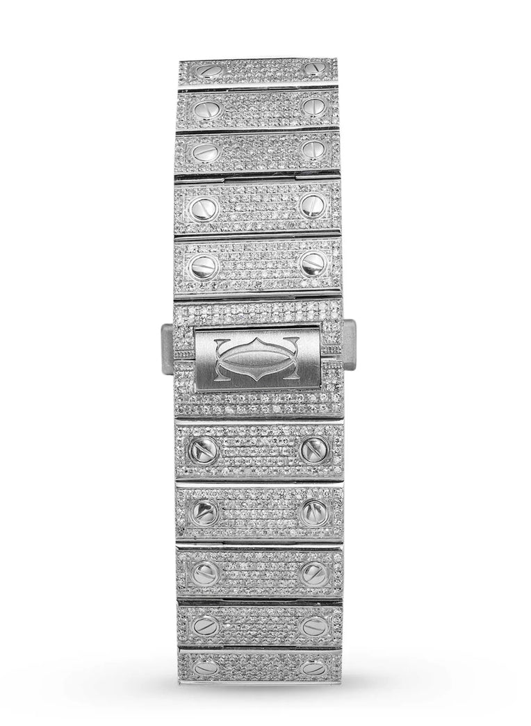 Cartier Santos (Diamond tester Certified)