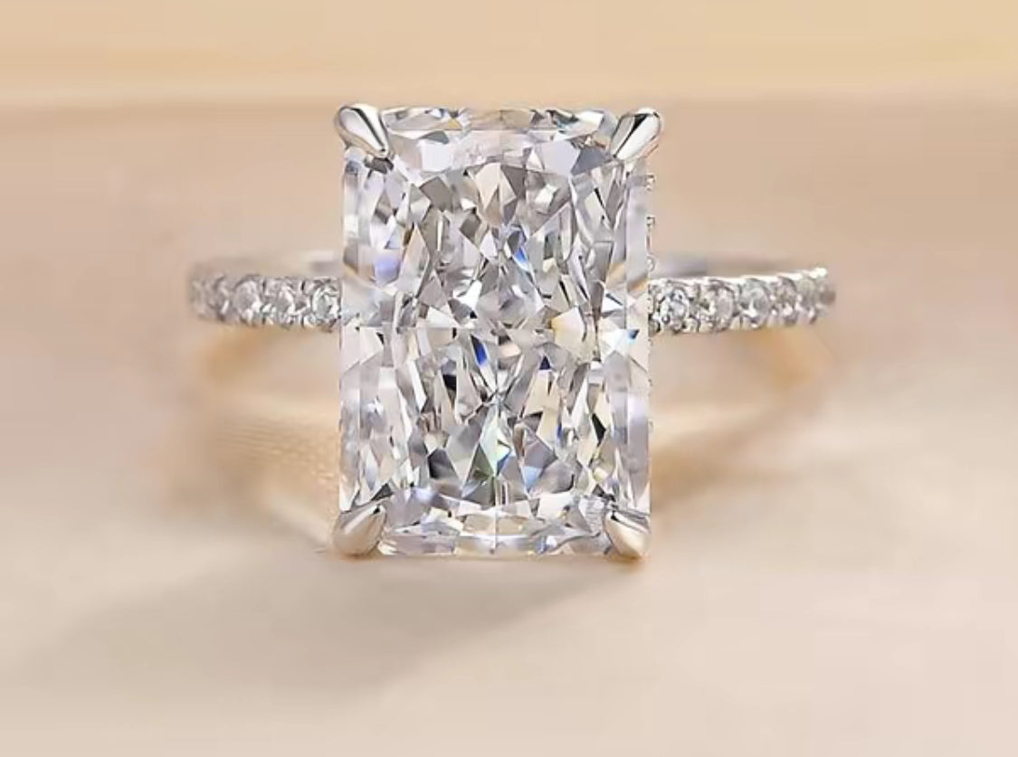 Lab Grown Diamond Engagement Ring (4 carat)
