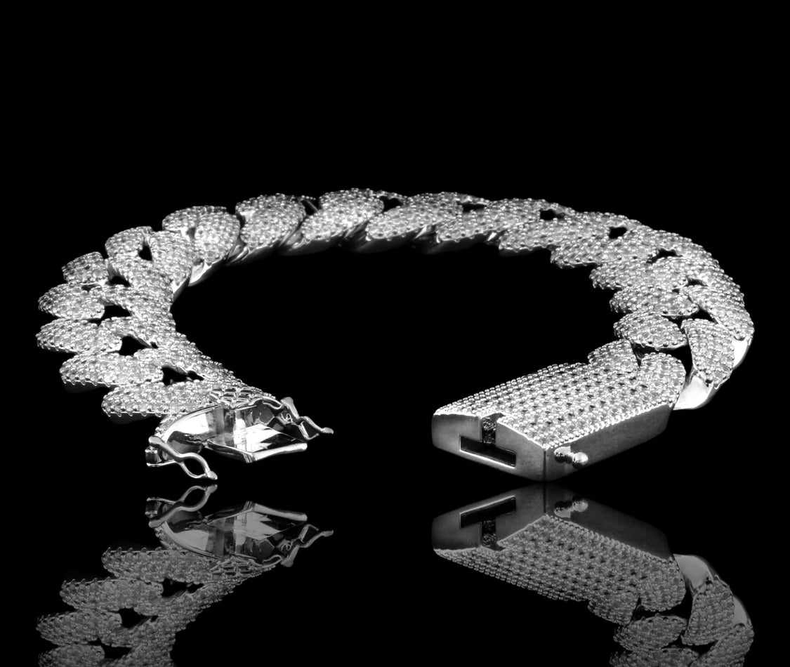 Moissanite Cuban Bracelet