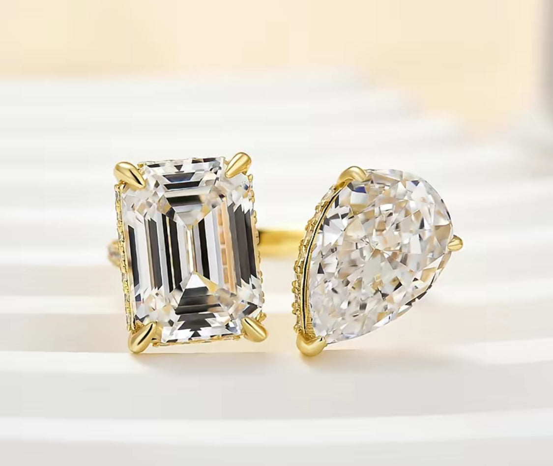 Lab Grown Diamond Ring (can be adjusted based on the finger size )