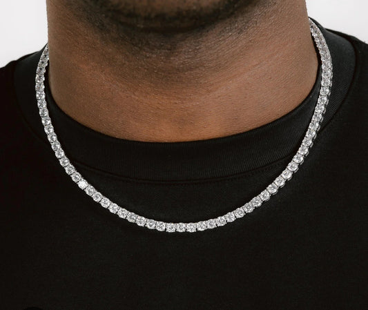 Moissanite Tennis Chain