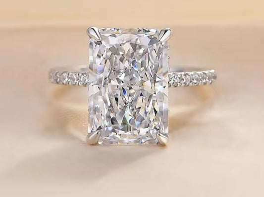 Lab Grown Diamond Engagement Ring (4 carat)