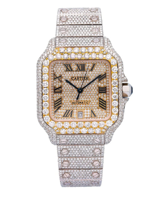 Cartier Santos (Diamond tester Certified)